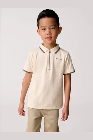 Paul Smith Polo Artist à manches courtes et col zippé140146cm
