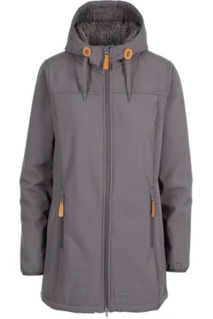 Trespass Female Grey Kristen Softshell JacketXXL