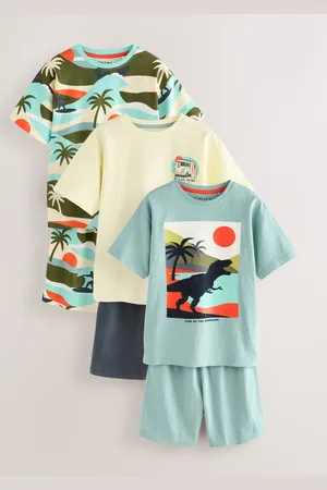 Next 100Pyjama court en coton % 3 Lot (3-14ans)128134cm