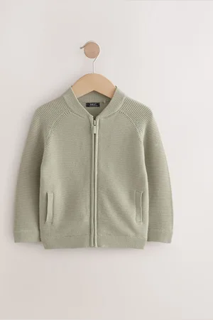 Next Cardigan zippé en coton 100% (3mths-7yrs)110116cm