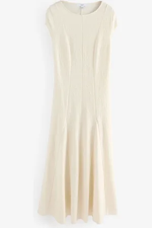 Next Peignoir mi-long en jacquard Mancherons50