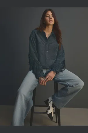 Next Veste en suédine à franges42