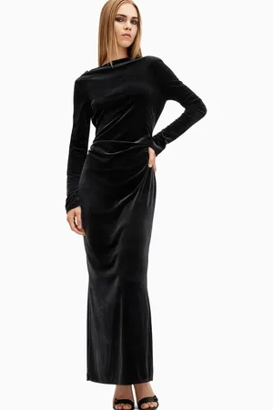 AllSaints Allsaints Robe en velours Amoret38