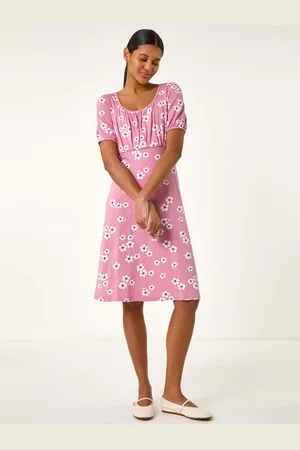 Roman Peignoir Fleuri Imprimé extensible en jersey40