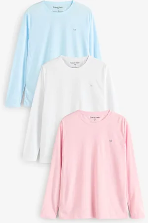 Calvin Klein Lot de 3 t-shirts Assorti à manches longuesGrand