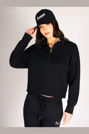 Pineapple Funnel Neck Half Zip SweatshirtMédium