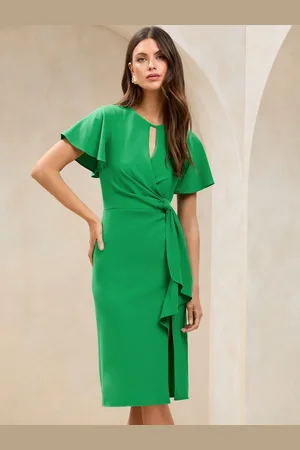 Lipsy London Peignoir mi-long à manches évasées44