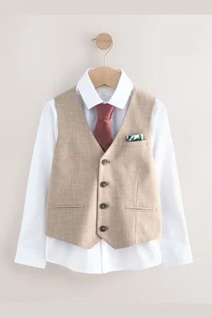 Next Waistcoat Shirt and Tie Set (12mths-16yrs)98104cm