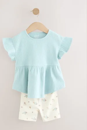 Next Ensemble haut à manches courtes et short cycliste (3mois7ans)116122cm