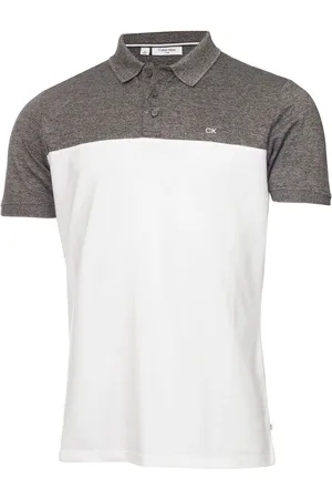Calvin Klein Polo Bleu color block bleu marineM