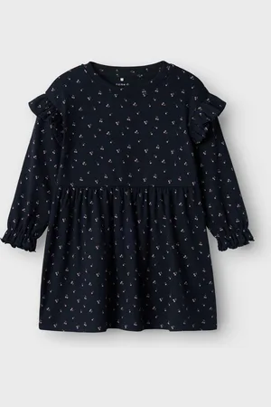 NAME IT Ditsy Floral Long Sleeve Dress3 - 4 ans (98 - 104cm)