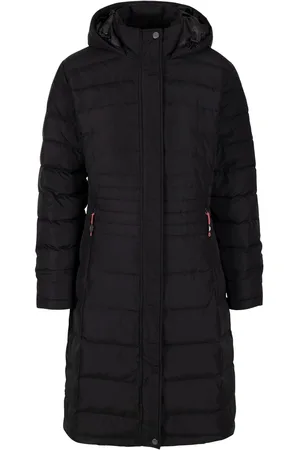 Trespass Female Bitsy Down Black JacketM