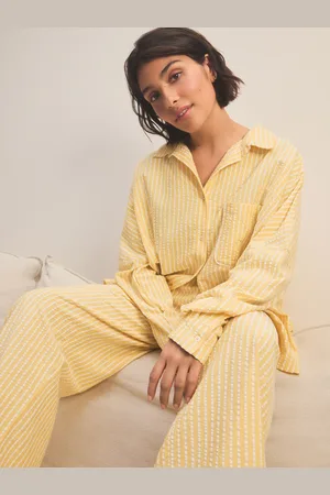Next Textured Button Through Pyjamas52