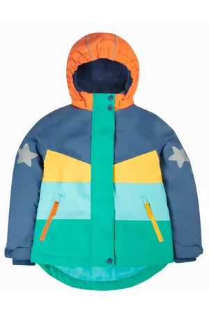 Frugi Manteau de ski et de neige imperméable Color-block4 - 5 ans (104 - 110cm)