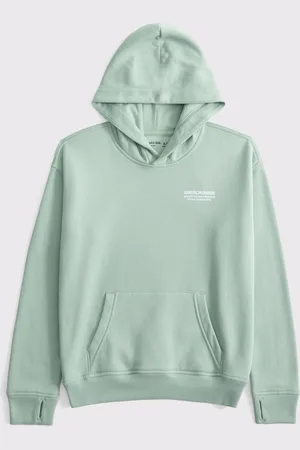 Abercrombie & Fitch Cream Back Graphic Hoodie122128cm