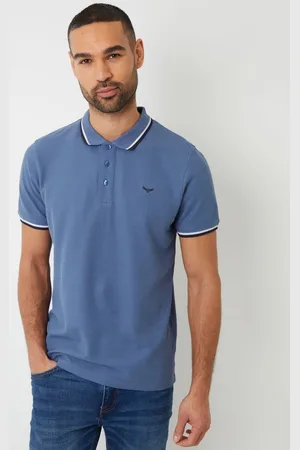 Threadbare Polos en coton piqué à chevronsTrès grand