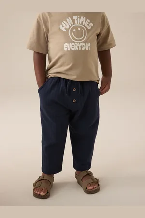 Next Textured Jersey 100% Cotton Joggers (3mths-7yrs)3 - Mois 6 (62 - 68cm)
