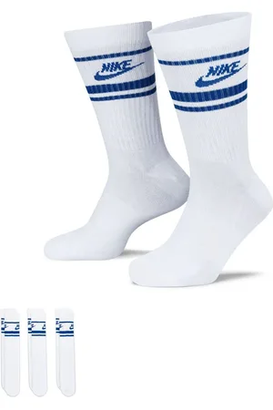 Nike Lot de 3 paires de chaussettes Sportswear Everyday Essential blanchesS