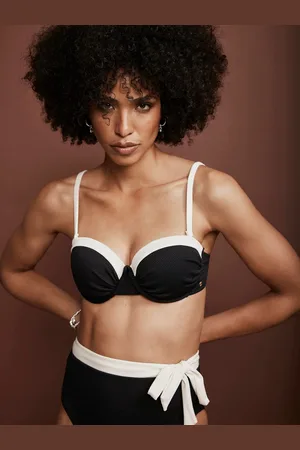 mint&berry Slip de bikini à nouettes44