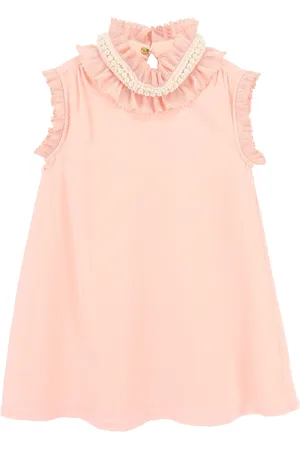 Angels Face Pink Aphrodite Pearl Collar Dress116122cm