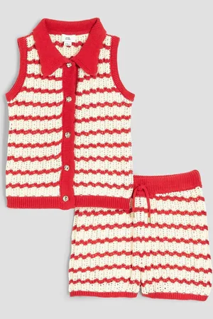 River Island Girls Stripe Polo Set146152cm