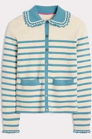 Boden Jessie Frill Collared CardiganPetit