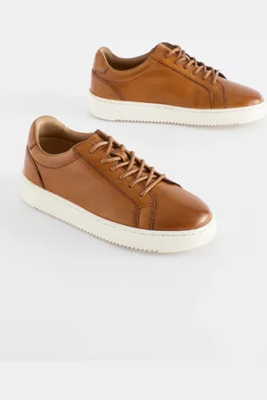 Next Baskets élégantes en cuir à lacets