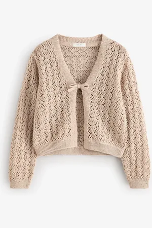 Next Sequin Tie Front Cardigan (3-16yrs)8 ans (128 cm)