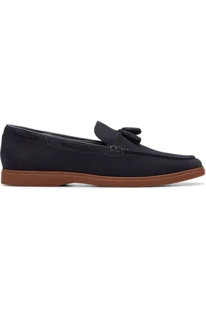 Clarks Suede Torford Tassel Shoesr. u.6eu39
