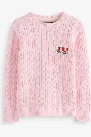 Superdry Pull en maille torsadée 100% coton110116cm