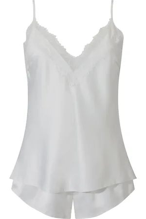 Ann Summers Ensemble pyjama en dentelle Cerise et cami en satinM