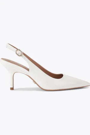 Carvela Spirit Sling Cream Shoeseu37