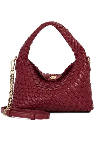 Dune Dinky Deliberate Mini Woven Slouch Cross-Body BagUn an