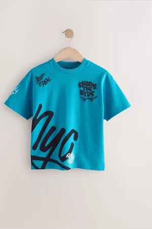 Next T-shirt décontracté à manches courtes imprimé graphique (3-16ans)10 ans (140cm)