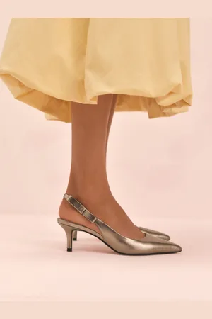 Next Tabitha Simmons Dela Leather Slingback Point Heels (talons aiguilles en cuir)