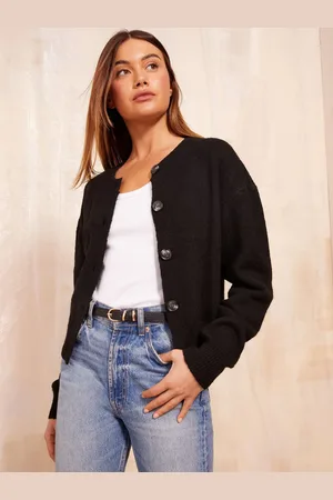 Friends Like These Raccourci boutonné Cardigan44