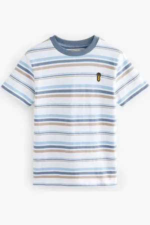 Next Stripe Short Sleeve 100% Cotton T-Shirt (3-16yrs)12 ans (152cm)