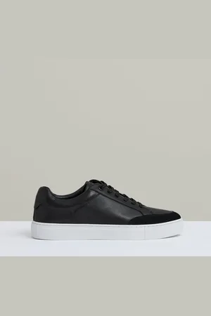 Reiss Baskets basses en cuir Ashley