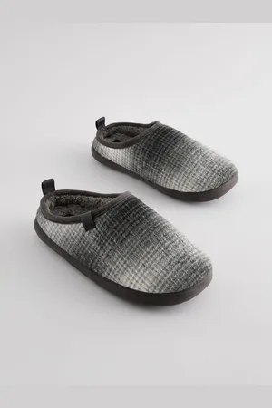 Next Chaussons mules à carreaux