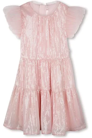 Billieblush Peignoir irisé pour les occasions avec manches à volants en maille4 ans (104cm)