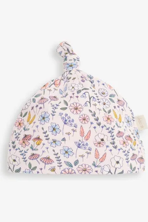 JoJo Maman Bébé Chapeau en coton imprimé bébé3 - Mois 6 (62 - 68cm)