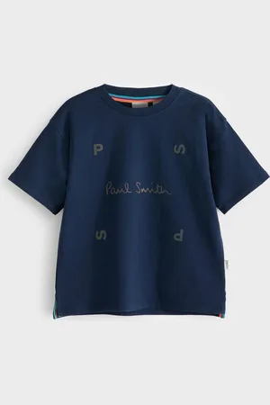Paul Smith Garçons T-shirt oversize Manches courtes Iconic Imprimé 100% Coton8 - 9 ans (128 - 134cm)