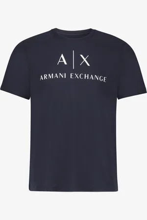 Armani Exchange T-shirt logo 100% cotonXL
