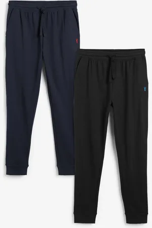 Next Slim Lightweight 100% Cotton Joggers 2 PackM Long
