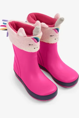 JoJo Maman Bébé Doublures pour bottes en caoutchouc licorne
