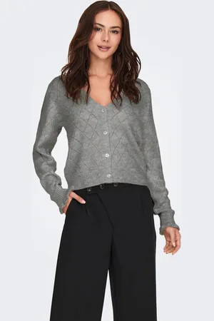 JDY Cardigan structuré en maille avec manches à volants36