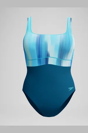 Speedo Maillot de bain imprimé Shaping Contour Eclipse38