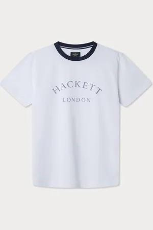 Hackett London T-shirt Hommes Bleu 100% cotonxxxlarge