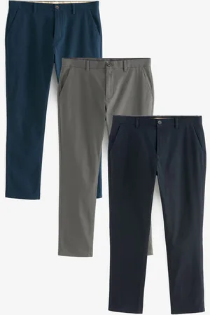 Next Pantalon chino extensible slim 3 Pack38W x 29L (UK 38 S)