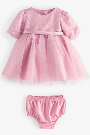 IAME Girls Pink Party Dress7480cm